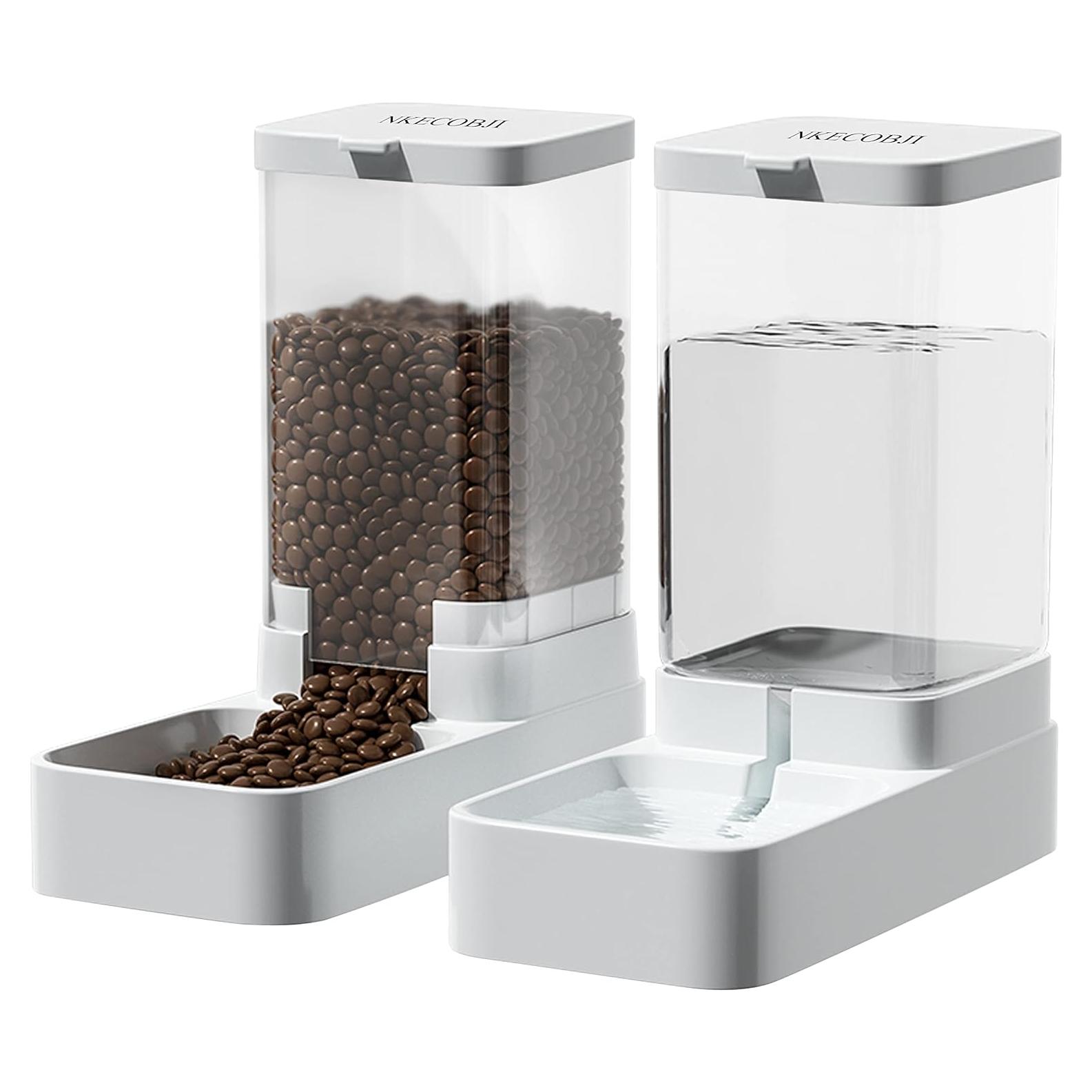 Conjunto Dispensador Comida y Agua NKECOBJI 3.8L Automático