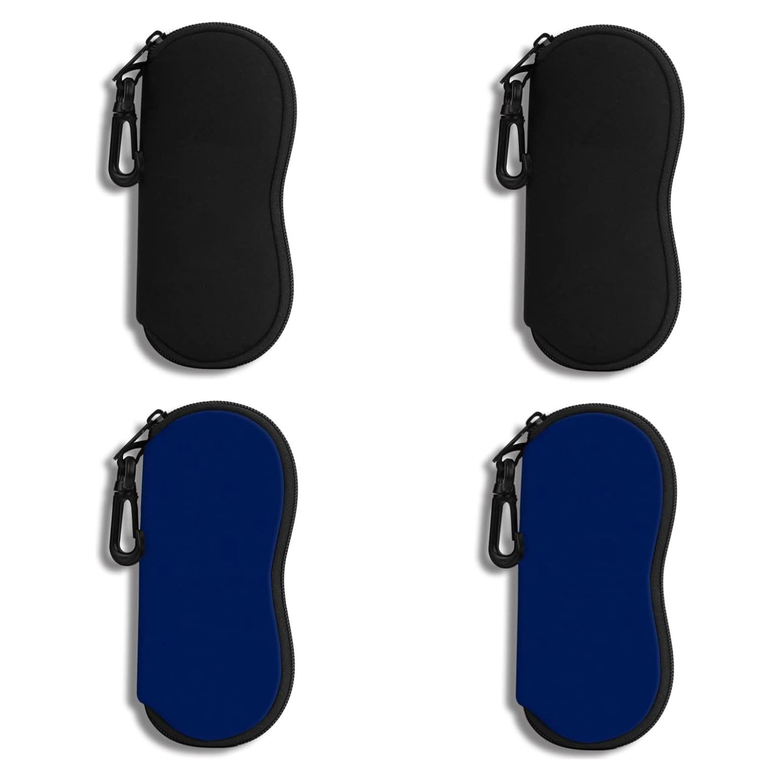 Funda de Gafas Hion Neopreno Ultra Ligera con Cierre y Clip