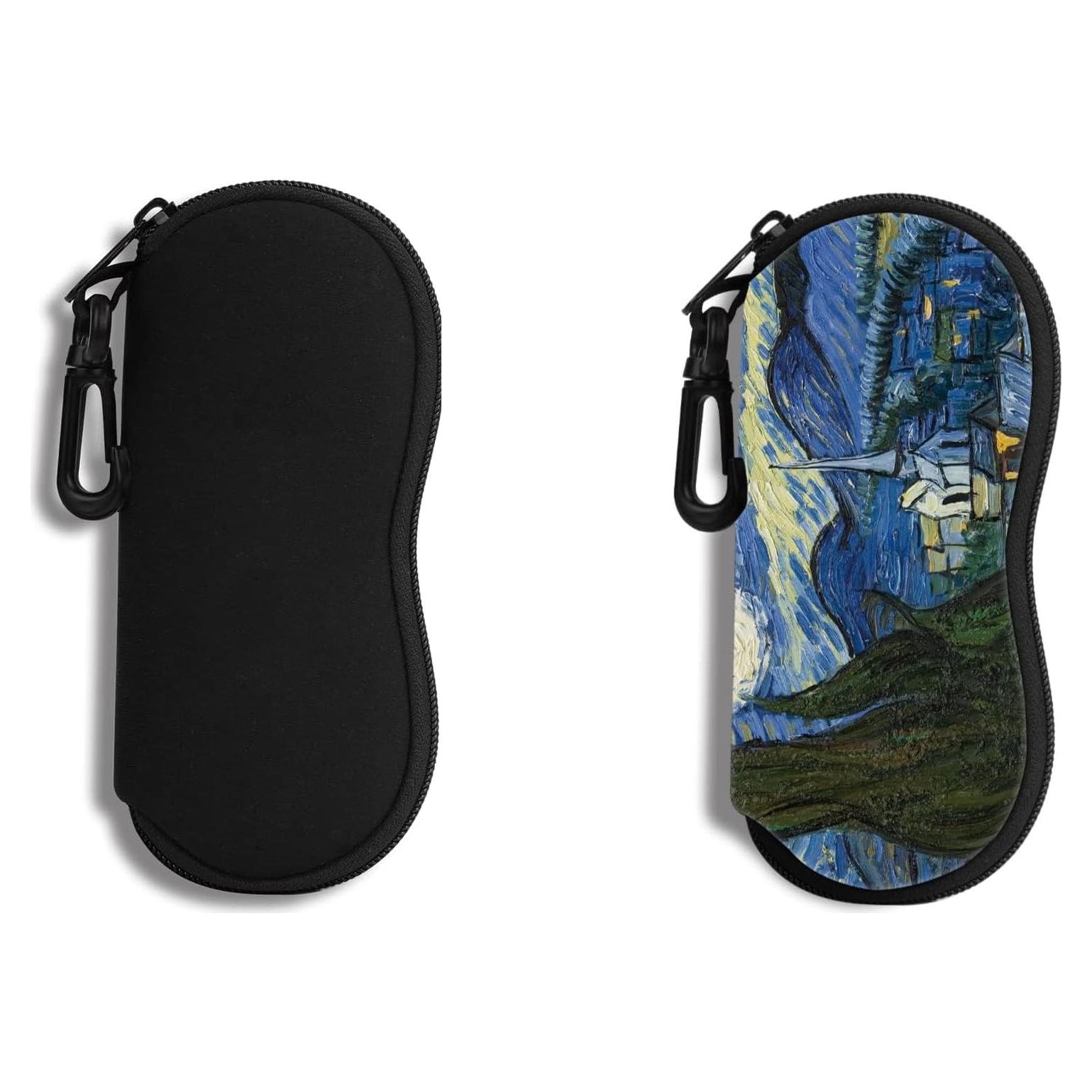 Funda de Gafas Hion Neopreno Ultra Ligera con Cierre y Clip