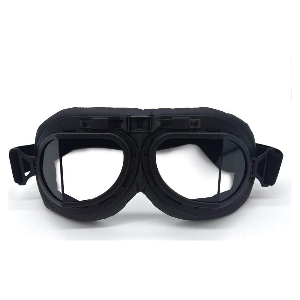 Gafas de Motocicleta Evomosa Vintage UV Antiempañante