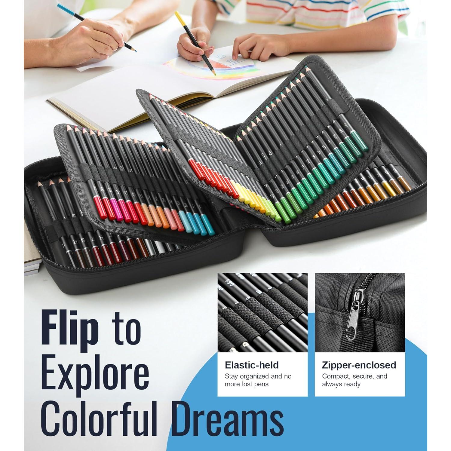 Lápices de Colores COOL BANK 120 Piezas Multicolor para Adultos