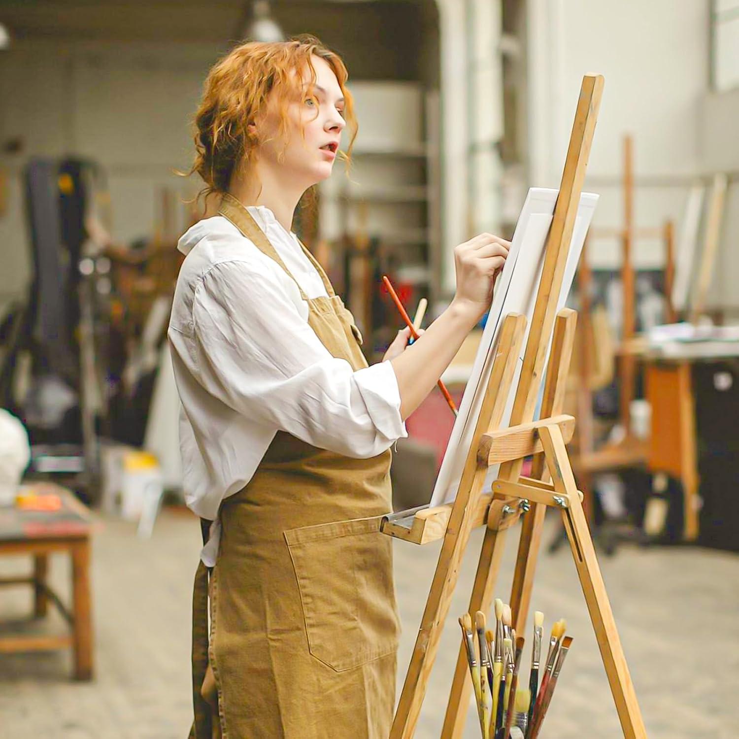 Paquete de 12 Lienzos en Blanco 28x36 cm ESRICH para Pintura