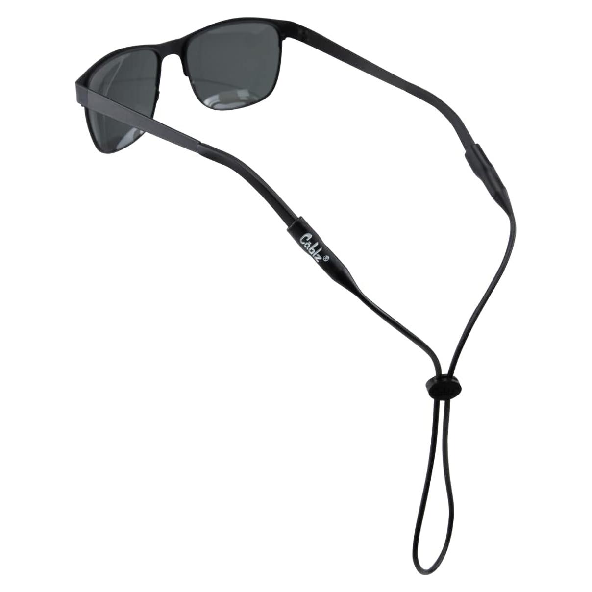Cablz Retenedor de Gafas Silicona Clásico 40.64 cm Negro