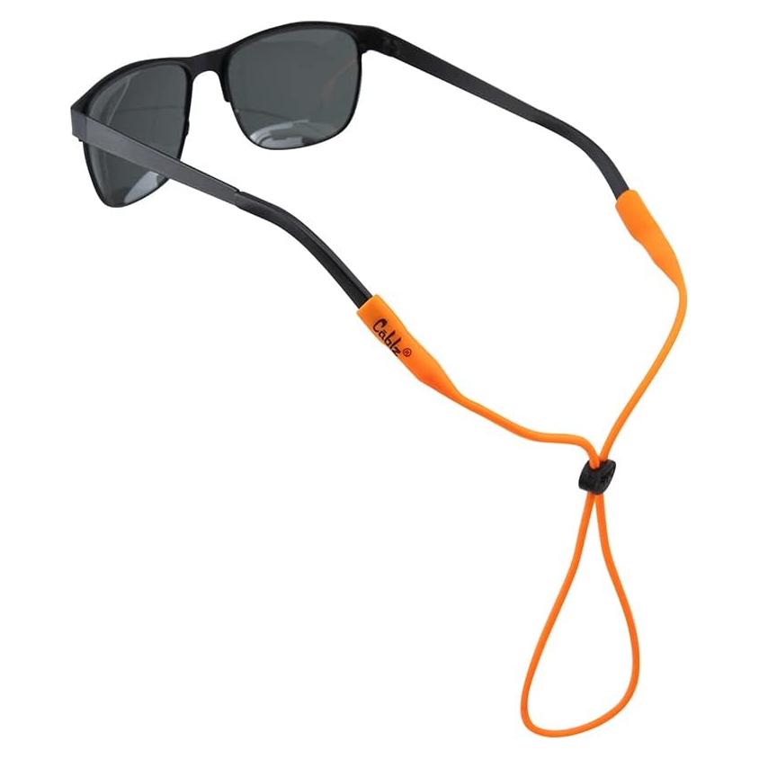 Cablz Retenedor de Gafas Silicona Naranja 40.64 cm Clásico
