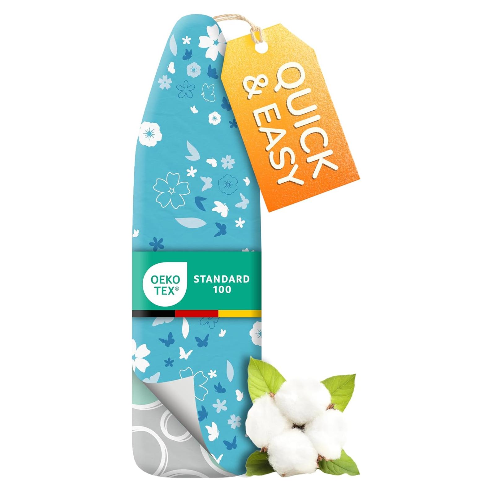 Funda para Tabla de Planchar Smart & Gentle 38x137 cm Turquesa