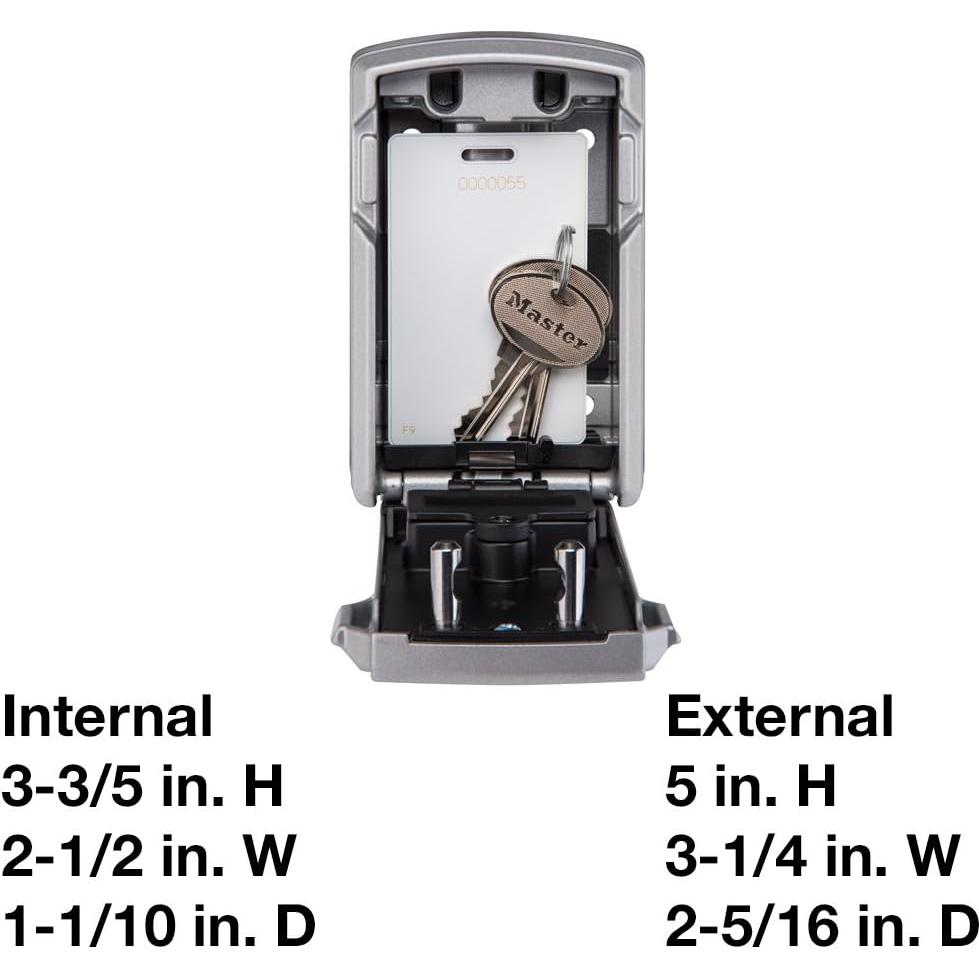 Caja de Llave Digital Master Lock 5441EC Bluetooth 8.3 cm