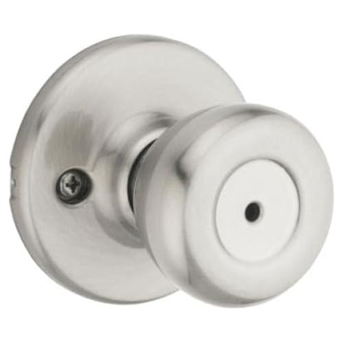 Pomo de Privacidad Kwikset Tylo Niquel Satinado 1 Paquete