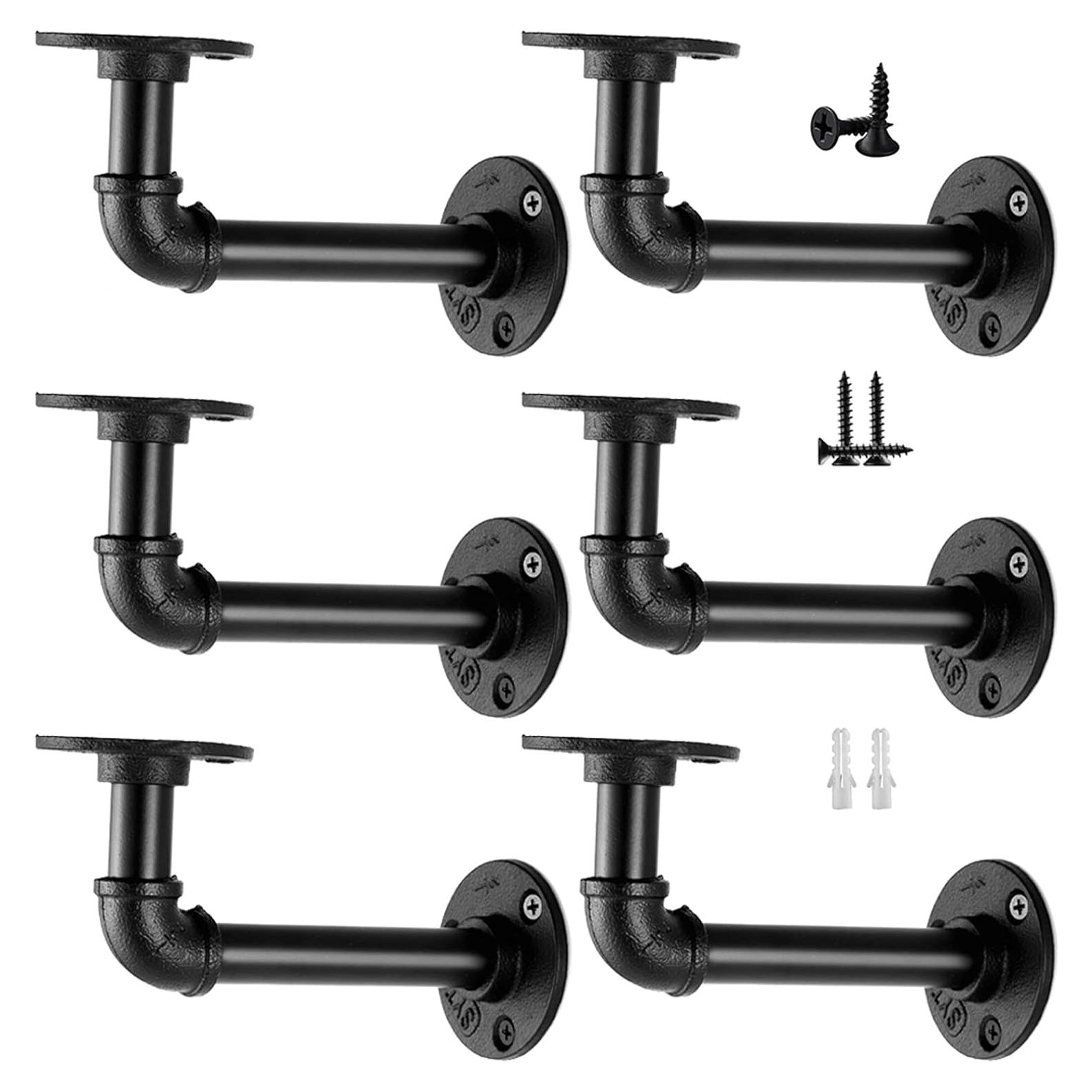 Soportes de Estante de Tubo Industrial Janyang 6 Pcs 54.43 kg