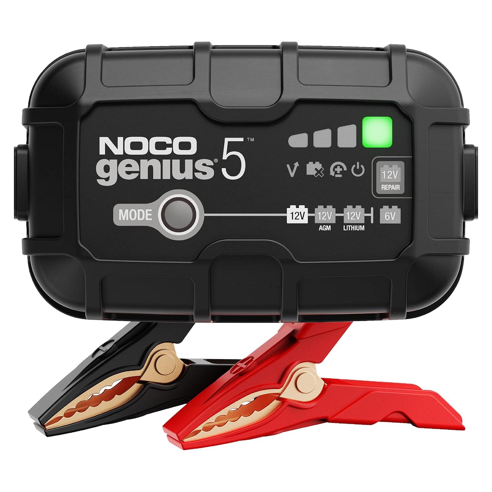 Cargador de Batería NOCO GENIUS5 5A 6V/12V Automotriz