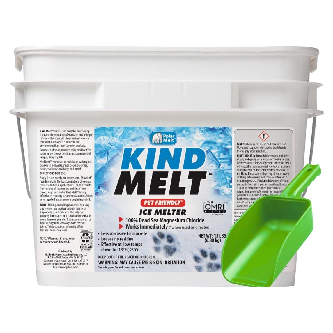 Derretidor de Hielo Harris Kind Melt 6.8 kg - Seguro para Mascotas