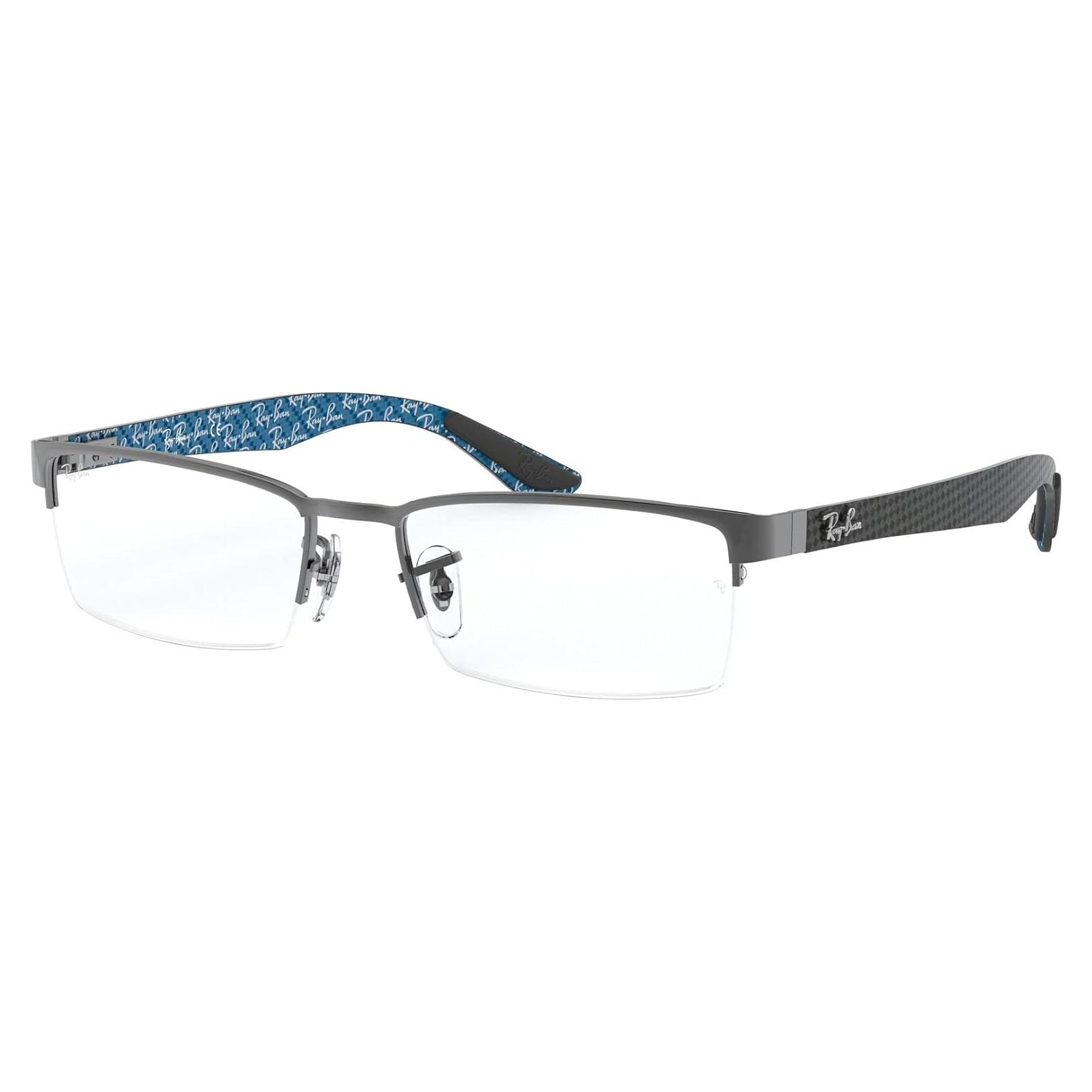 Ray-Ban Rx8412 Rectangular Prescription Eyeglass Frames