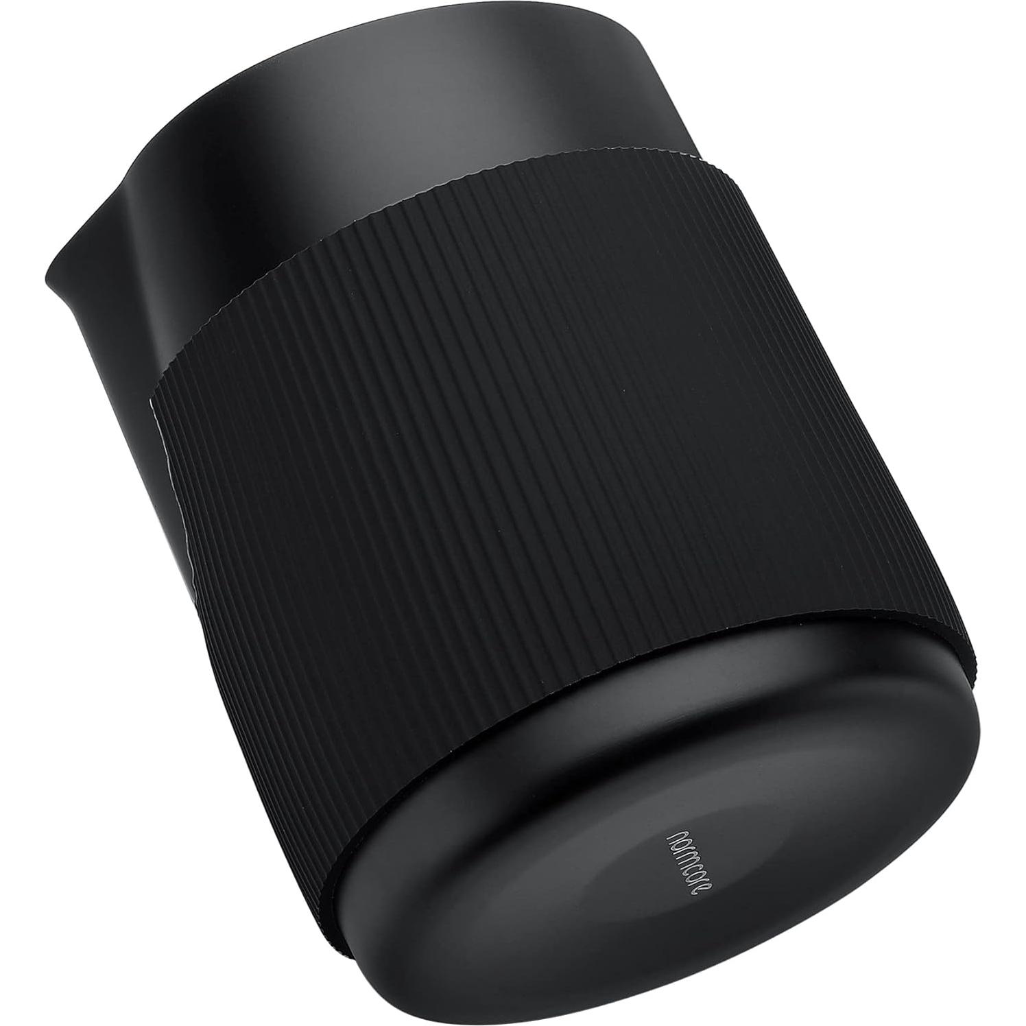 Jarra de Leche Sin Asa Normcore 600ml Acero Inoxidable Negra