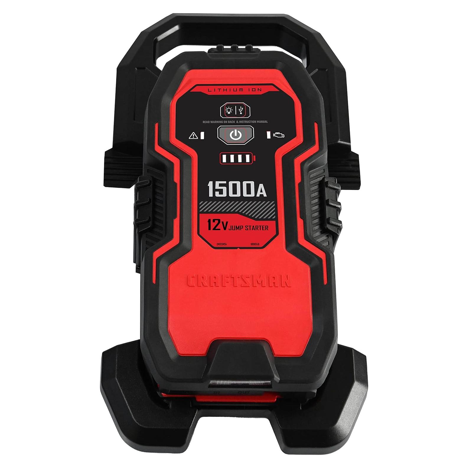 CRAFTSMAN Arrancador de Salto 1500A Litio 12V USB LED