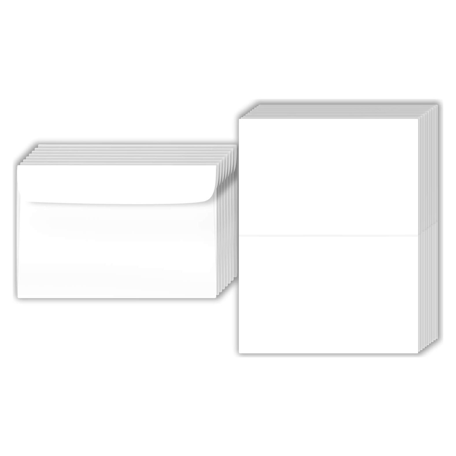 Juego de Tarjetas Plegadas y Sobres S Superfine 50 Unidades