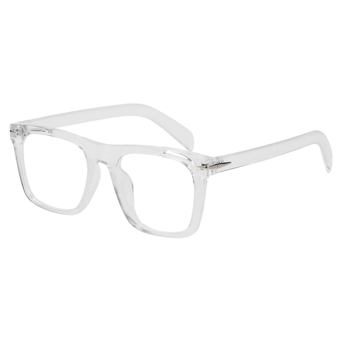 Gafas Cuadradas JOVAKIT Anti-Luz Azul Unisex Transparentes