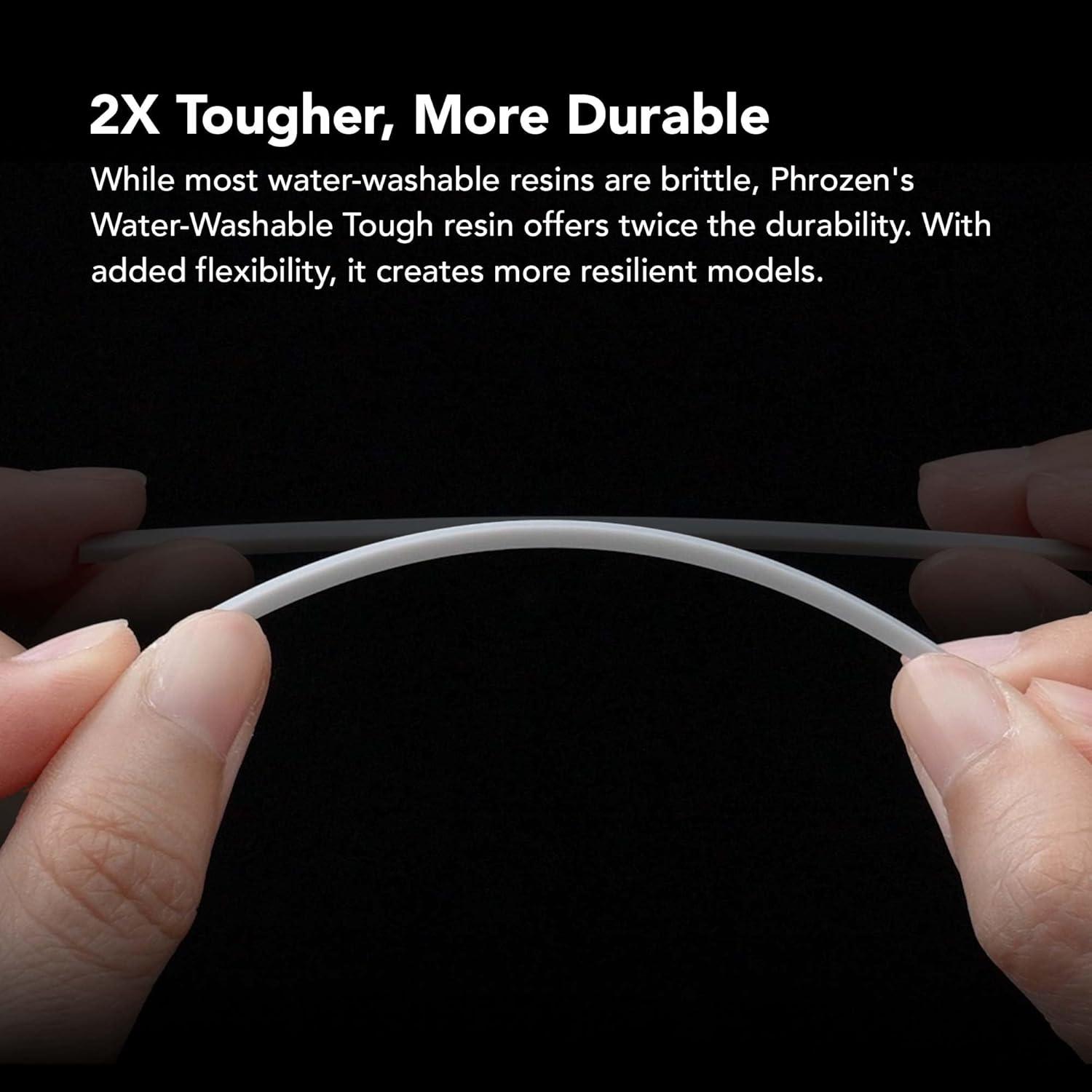 Resina Rápida Lavable Phrozen 1 kg Gris Resistente