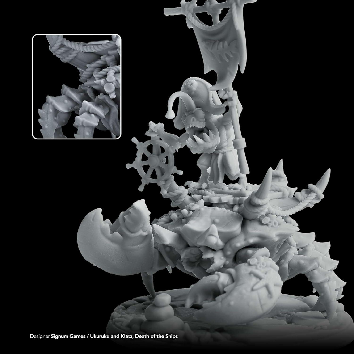 Resina Rápida Lavable Phrozen 1 kg Gris Resistente