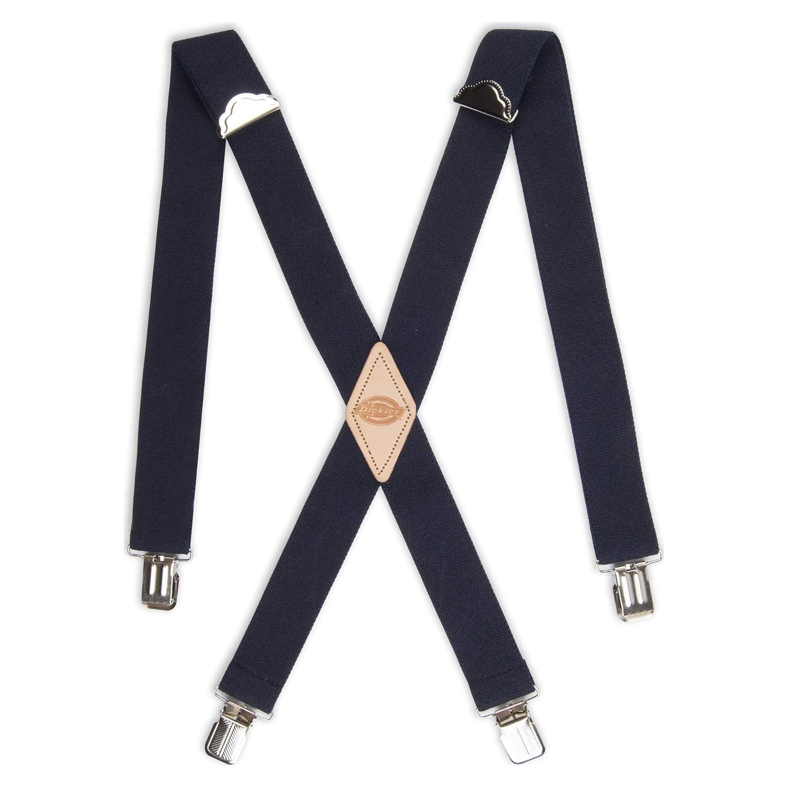 Tirantes Sólidos Rectos Dickies para Hombre - Ajuste 1.5"