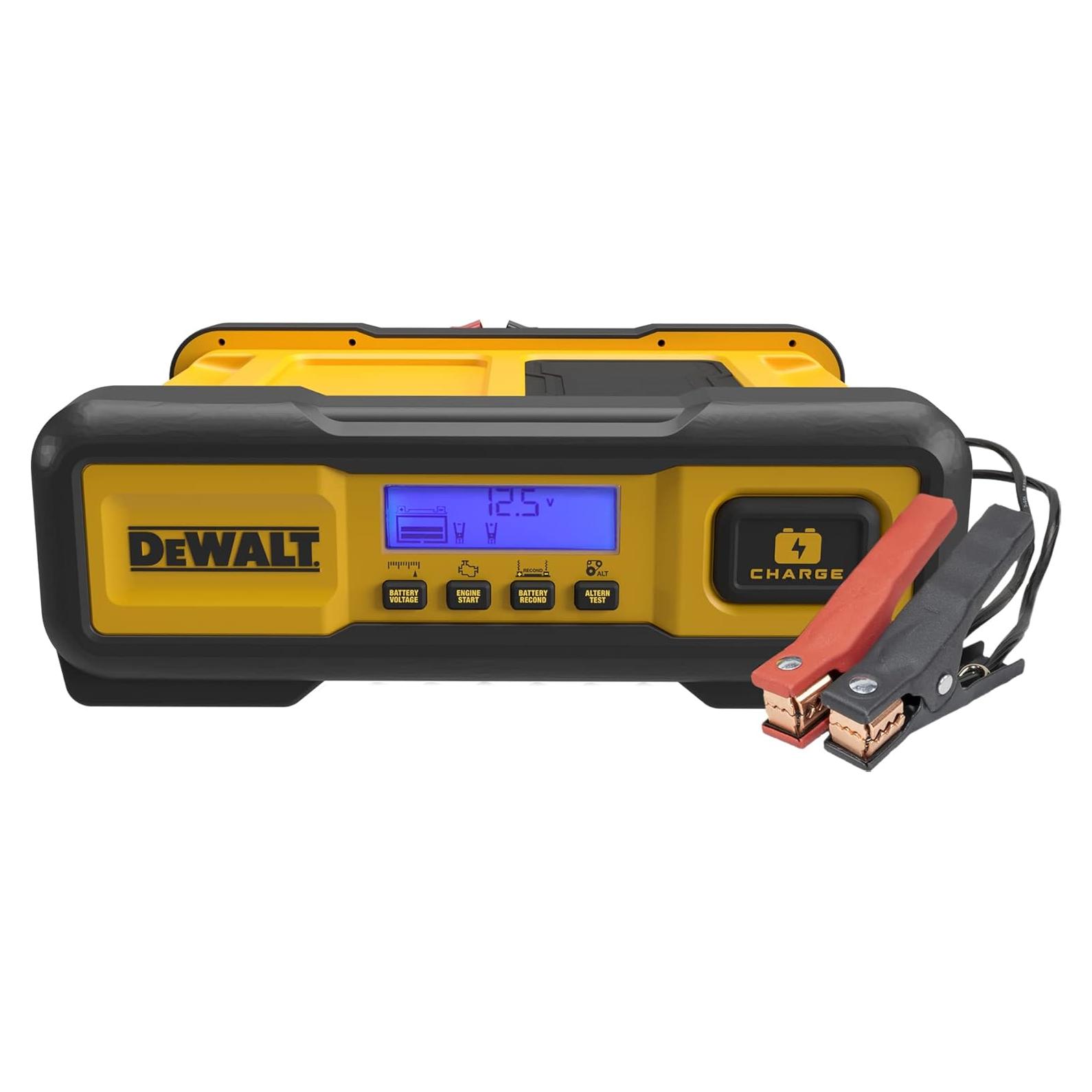 Cargador de Batería Dewalt DXAEC100 30A 12V con Pantalla LCD
