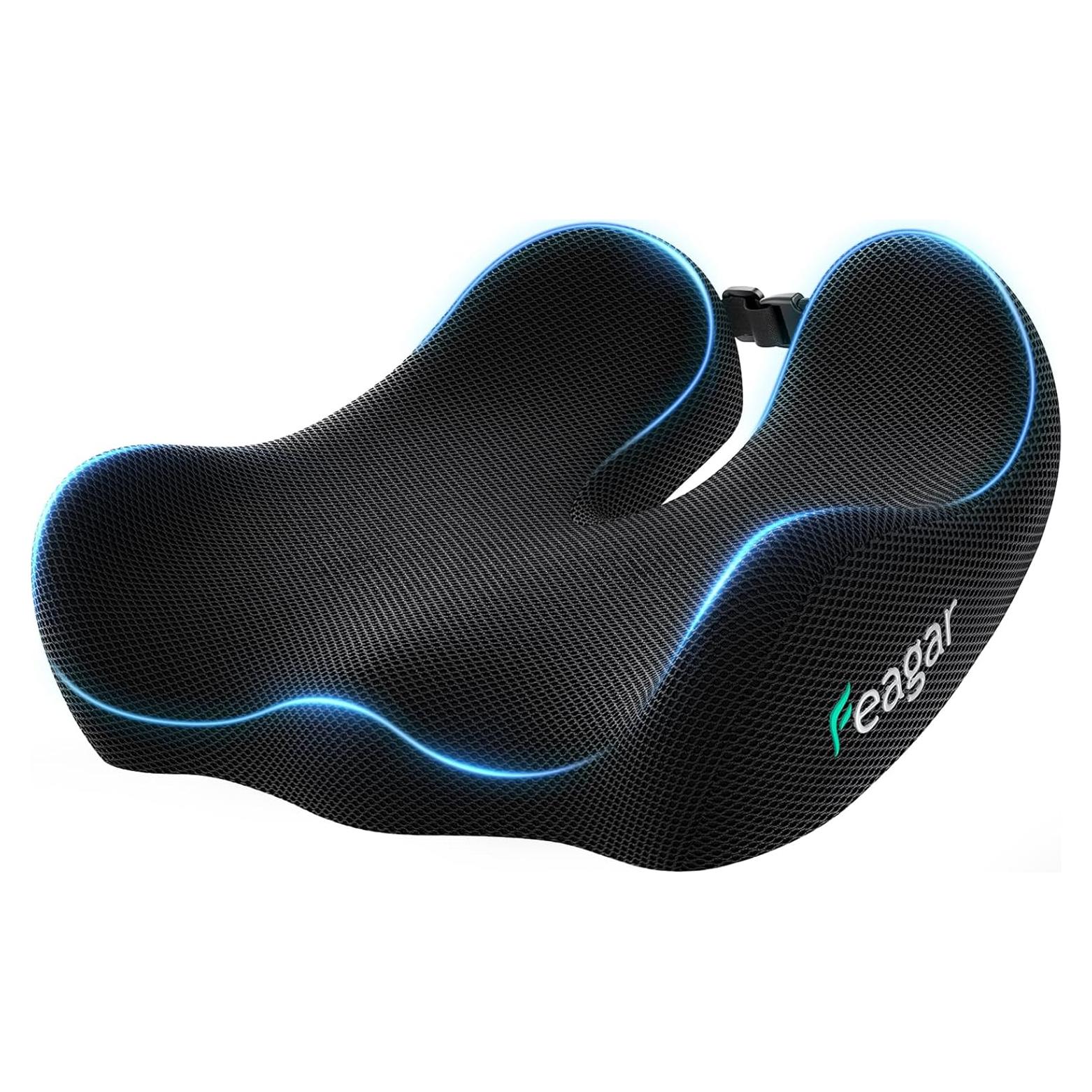 Cojín de Silla de Oficina Feagar C18 Espuma Viscoelástica 49.7x39.9cm