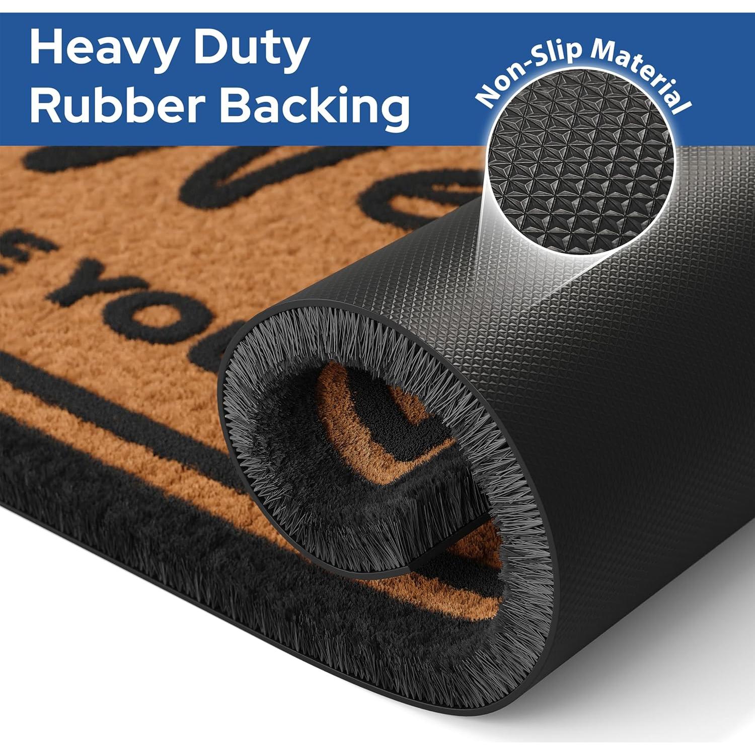 Alfombra de Coco Antideslizante Barnyard Designs 43x76 cm Caos