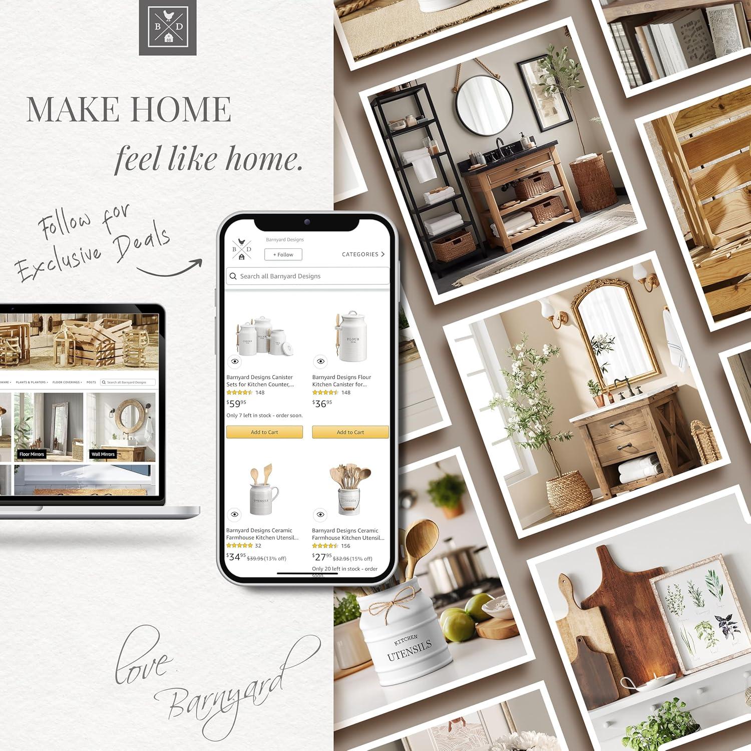 Alfombra de Coco Antideslizante Barnyard Designs 43x76 cm Caos