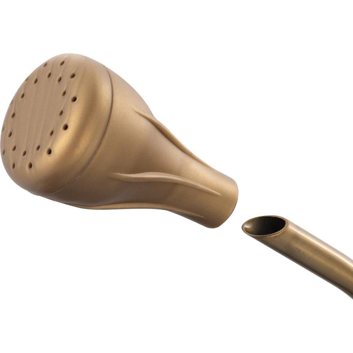 Regadera de Acero Inoxidable Yowon 1.89L Dorada con Pico Largo