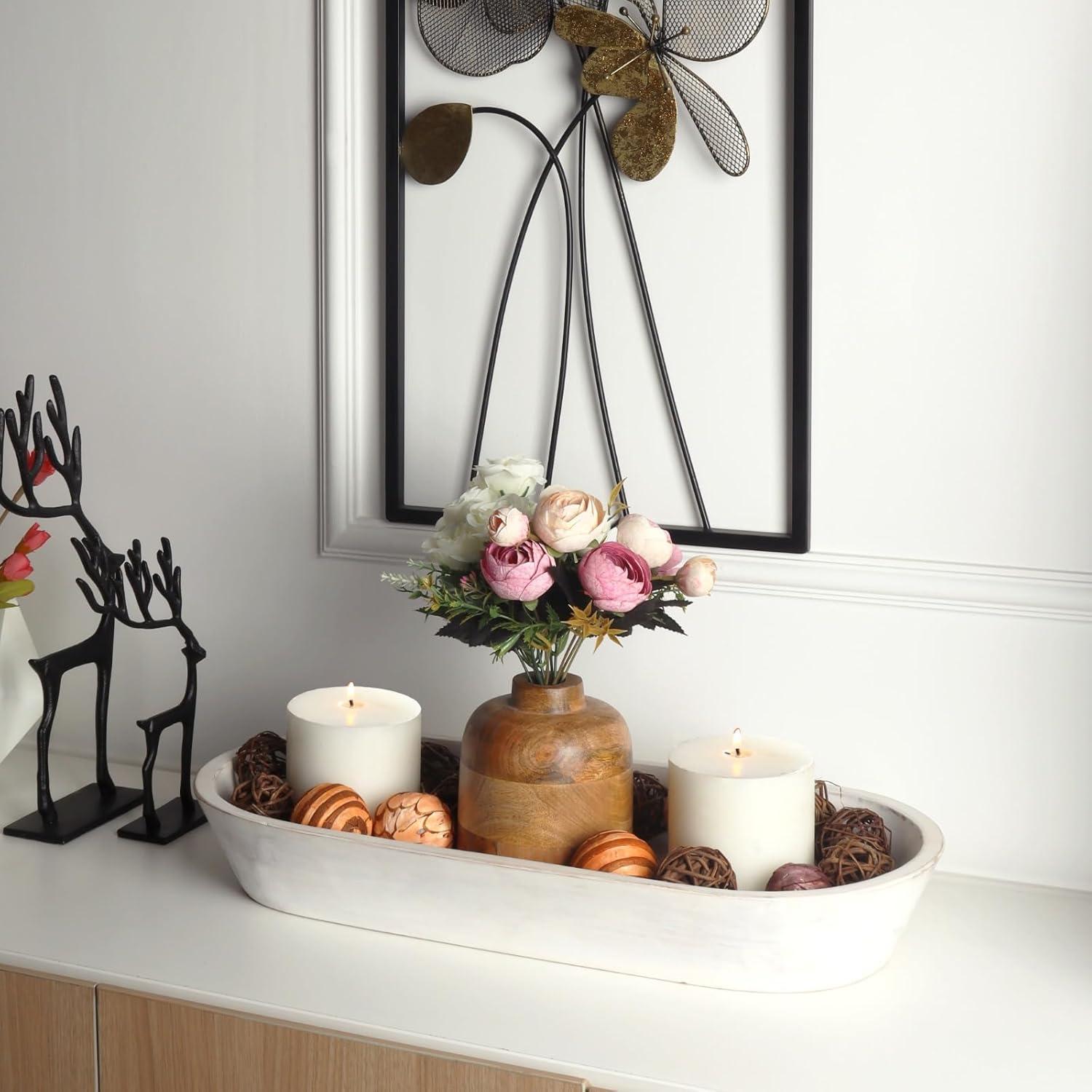 Tazón de Masa Luxe Designs - Madera de Acacia Rústica 43cm