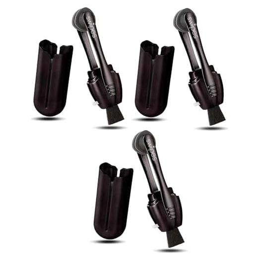 Limpiador de Gafas Calabria Swipes Paquete de 3 Carbono