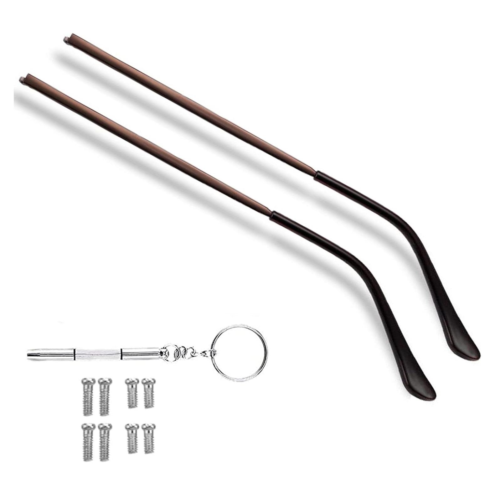 Templos de Gafas OPUGIT Marrón 140mm Reemplazo Universal