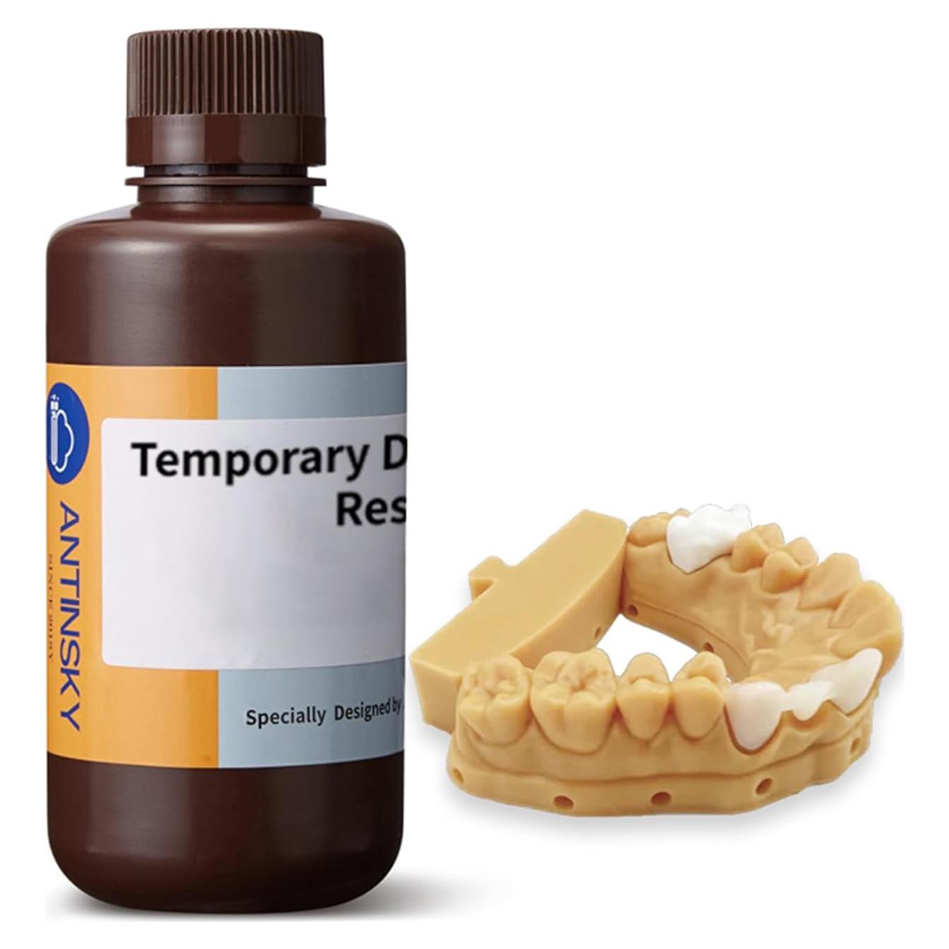 Resina Temporal Dental Antinsky A2 500g Alta Precisión