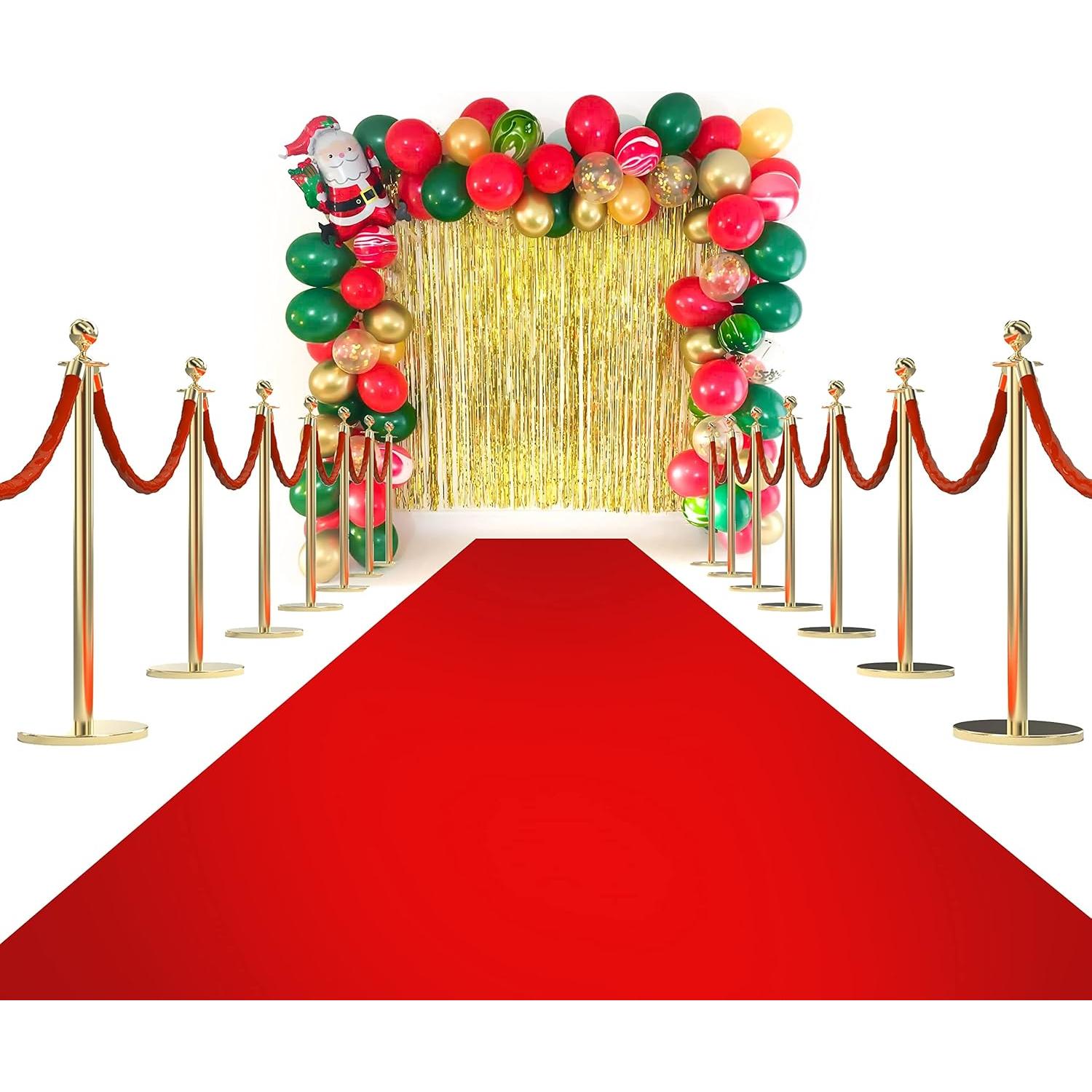 Caminos de Alfombra Roja LEMONSODA 0.61x4.57m Antideslizante