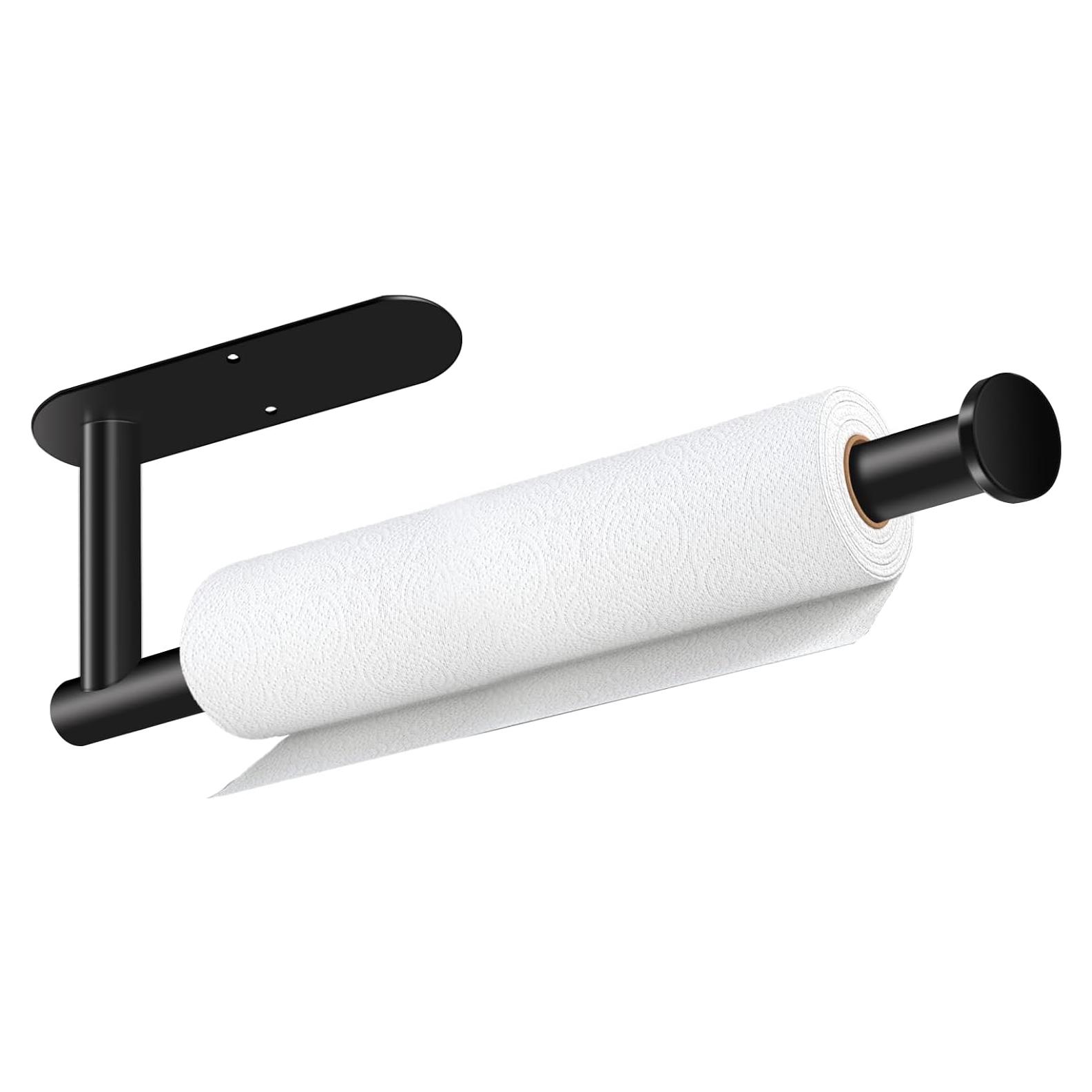 Soporte para Toallas de Papel Bollove Negro Acero Inoxidable