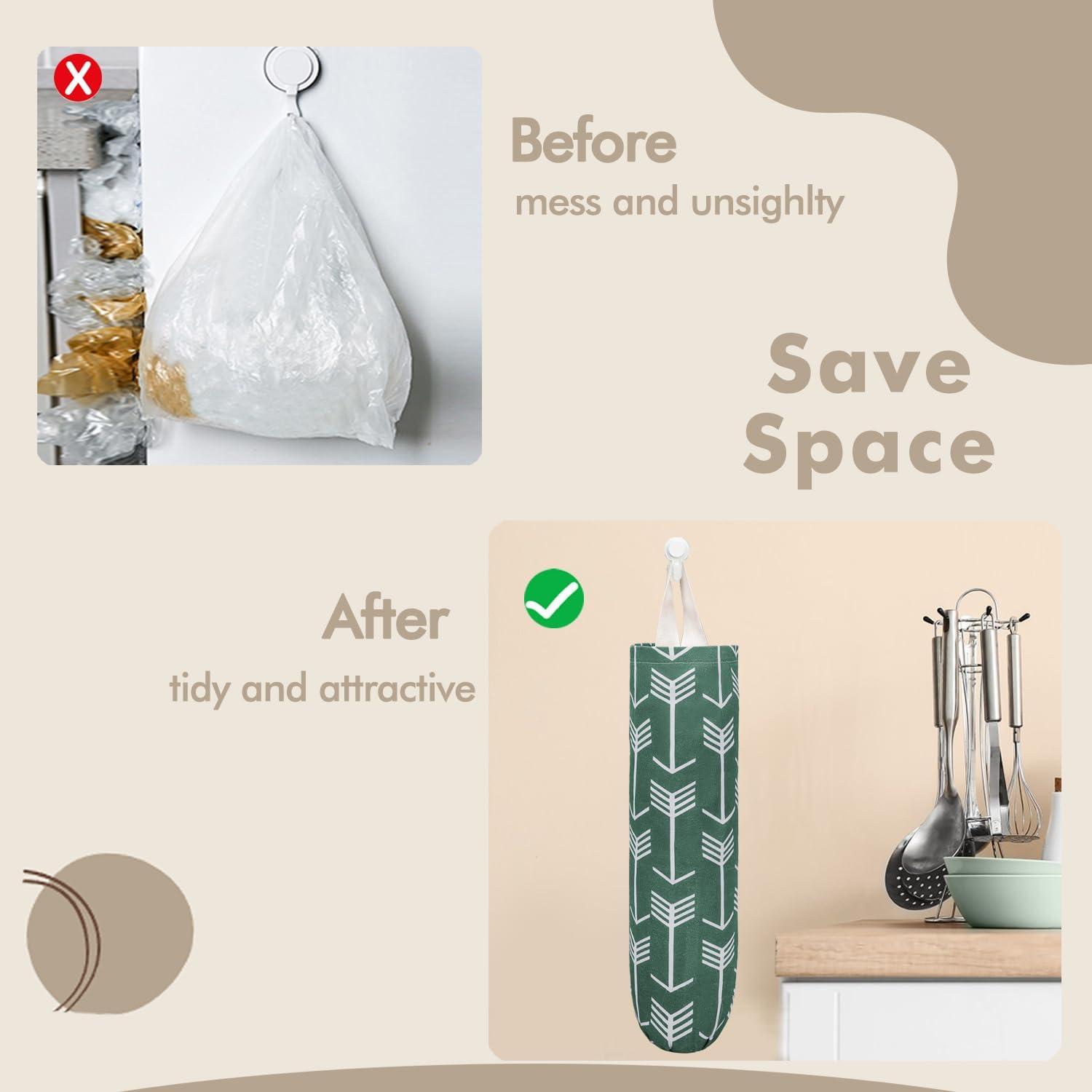 Soporte de Bolsa de Plástico TOGETRUE Verde 50.8x20.3 cm