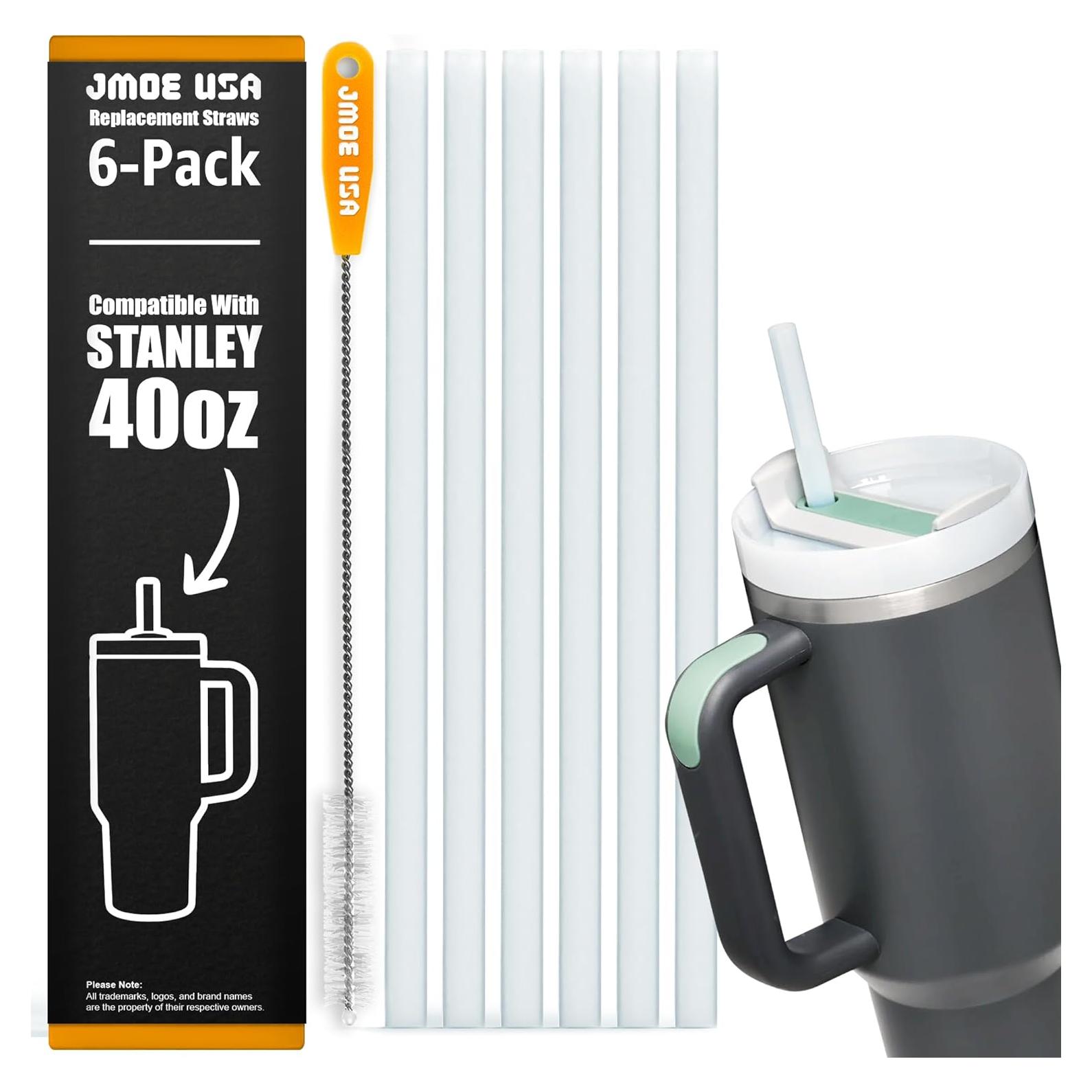 Pajitas Reutilizables Jmoe USA 30,5cm para Tumblers Stanley