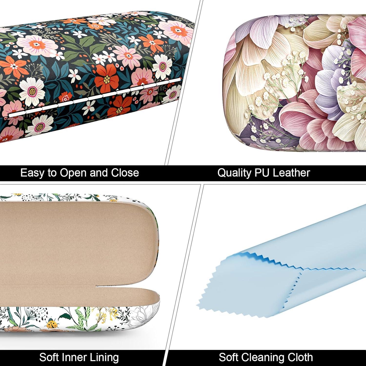 Estuche Duro para Gafas - Unisex - 16.26x5.33cm - 3 Colores