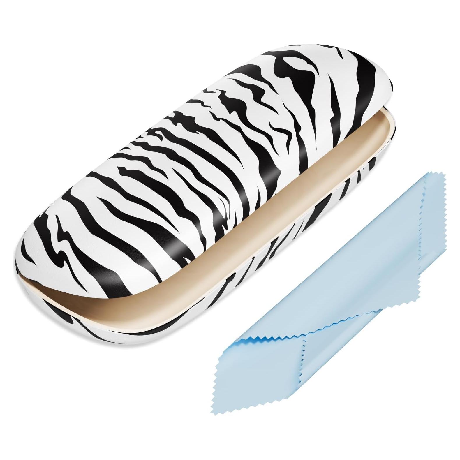 Estuche Duro para Gafas Unisex Zebra - Protección y Estilo