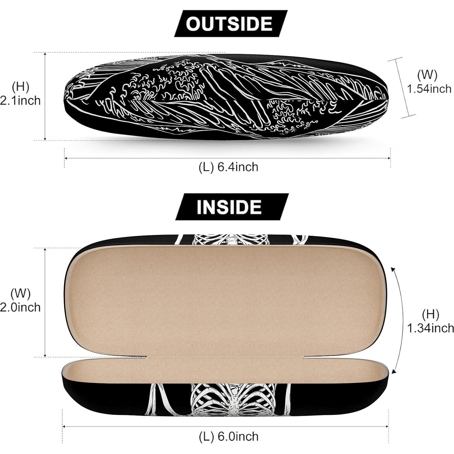 Estuche Duro para Gafas - Unisex - 3 Colores - Protección