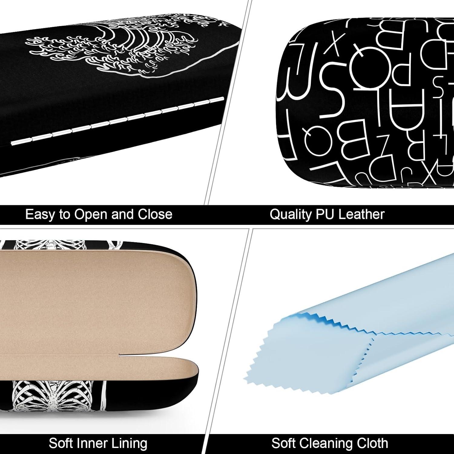 Estuche Duro para Gafas - Unisex - 3 Colores - Protección