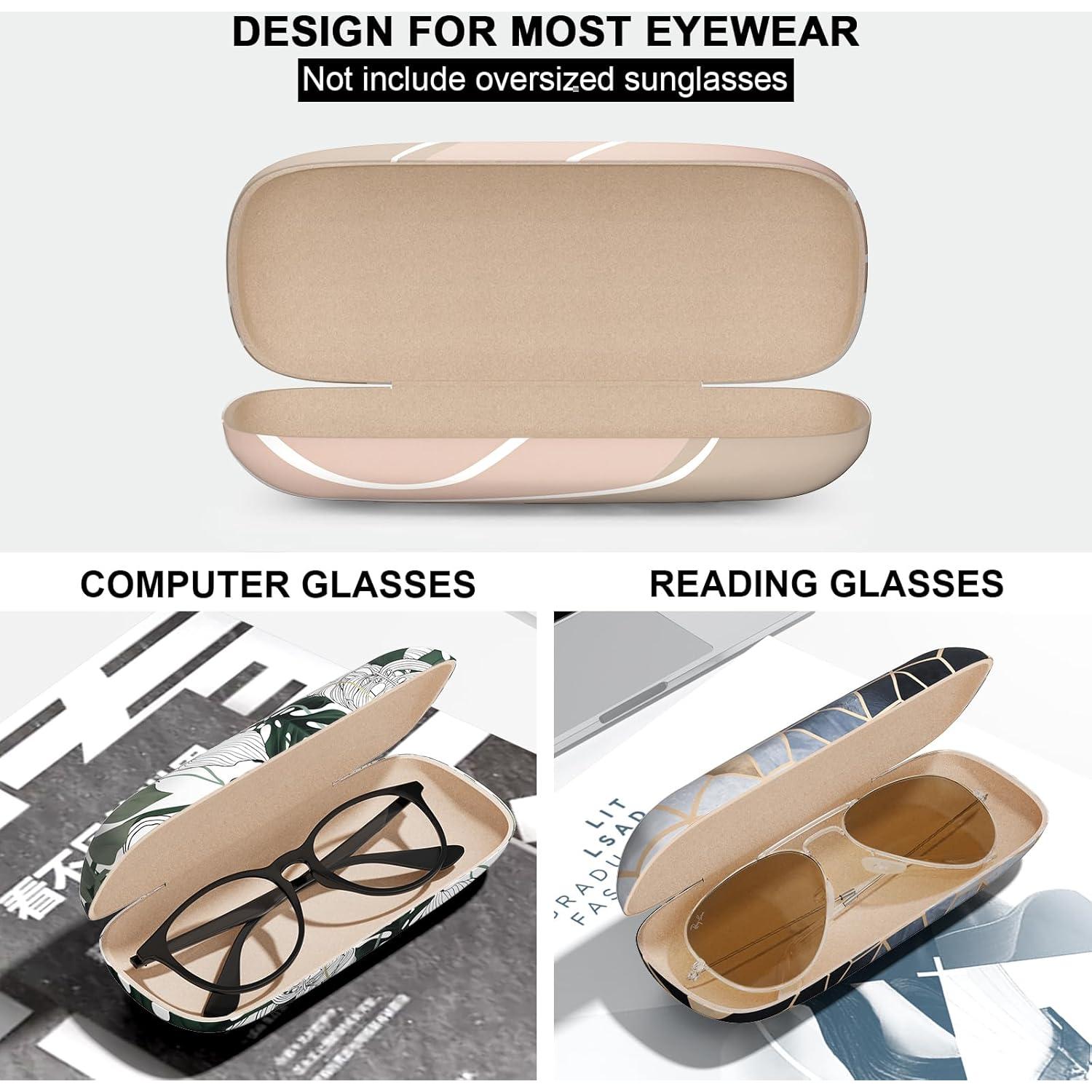 Estuche Duro para Gafas - Unisex - 16.26x5.33 cm - 3 Pack