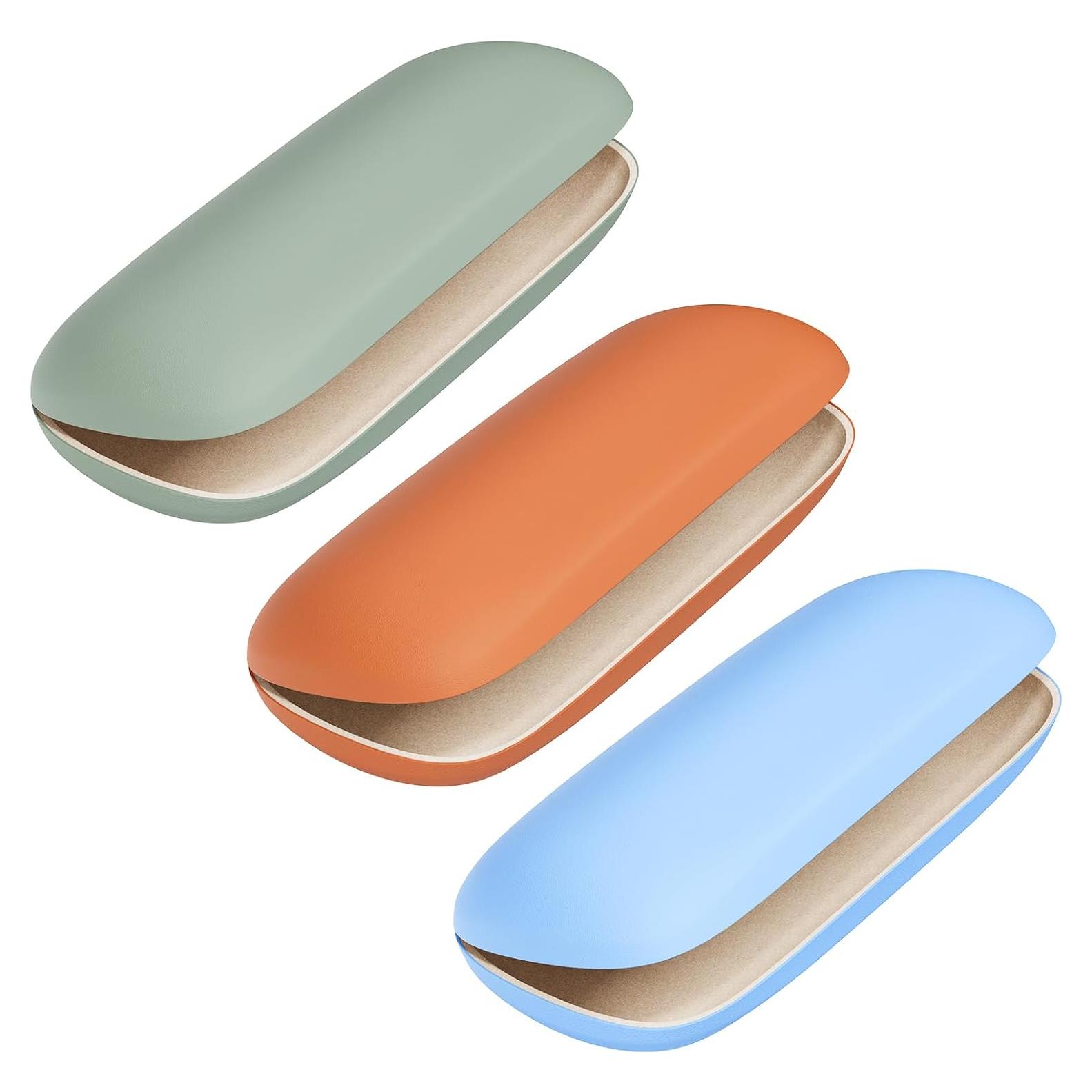 Estuche Duro para Gafas Unisex con Paño de Limpieza