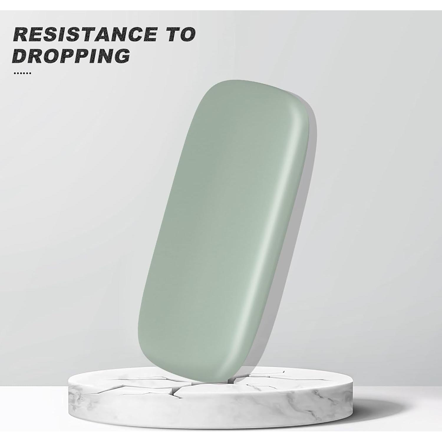 Estuche Duro para Gafas Unisex con Paño de Limpieza