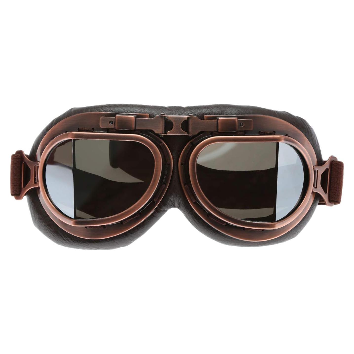 Gafas de Motocicleta MUXSAM Vintage a Prueba de Viento