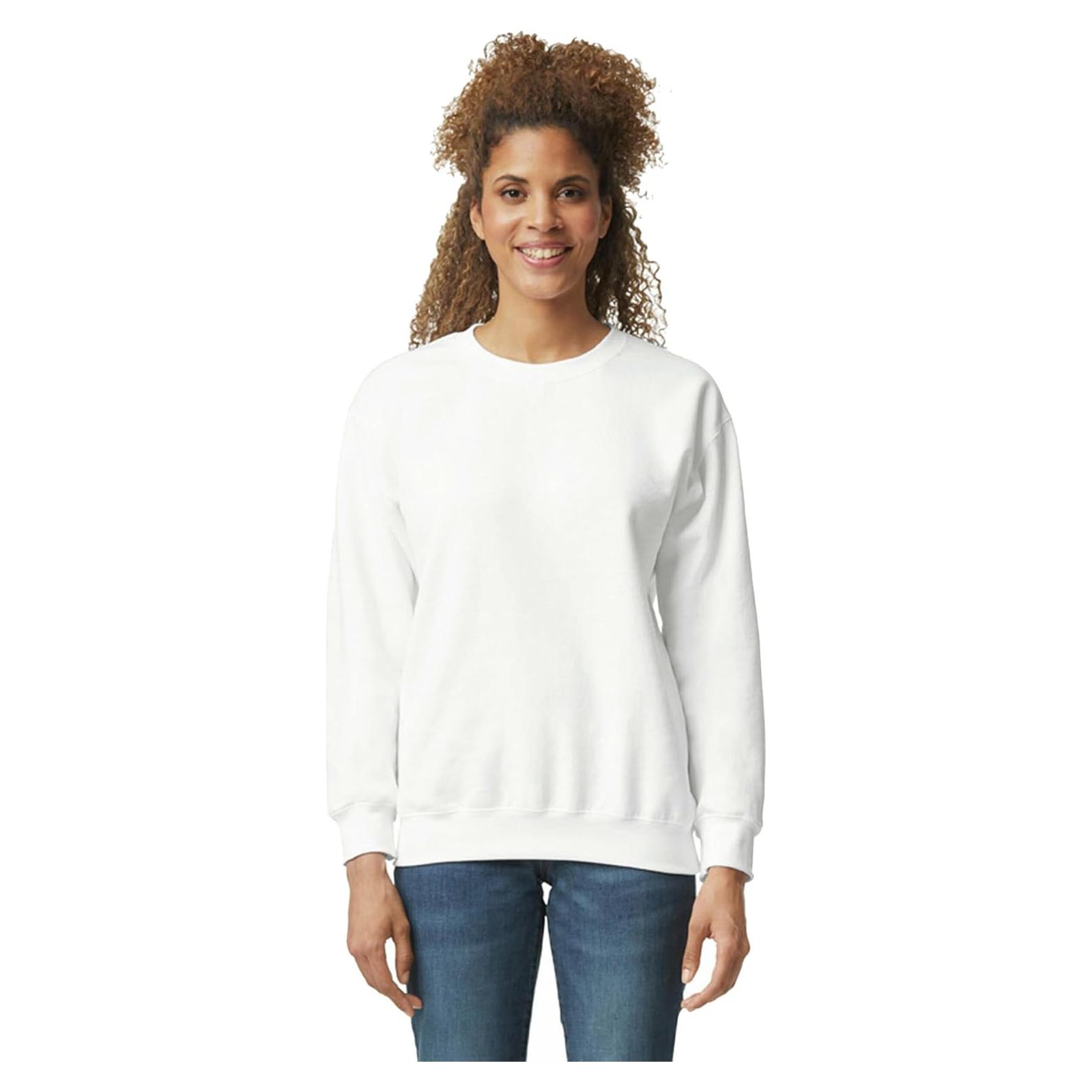 Sudadera Gildan G18000 unisex felpa 50% algodón 50% poliéster