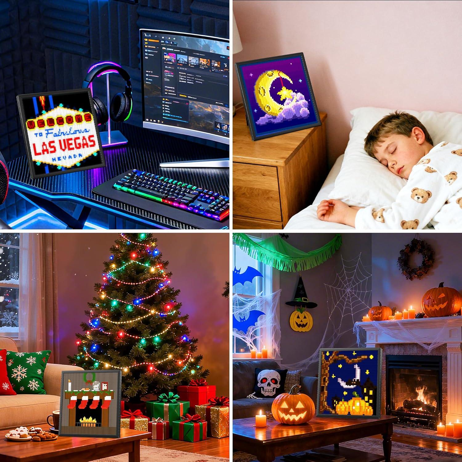 Marco Digital Programable LSYE 64x64, Pantalla Pixel 25.9 cm