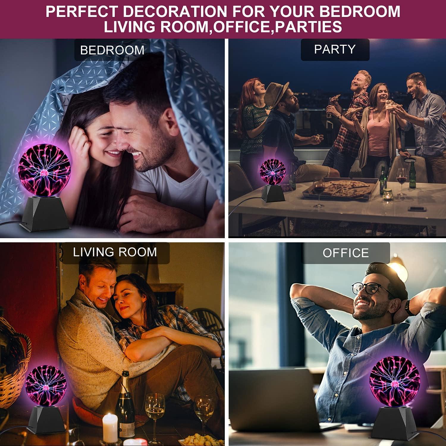 Lámpara de Plasma Mágica Gresus 7 Pulgadas Interactiva