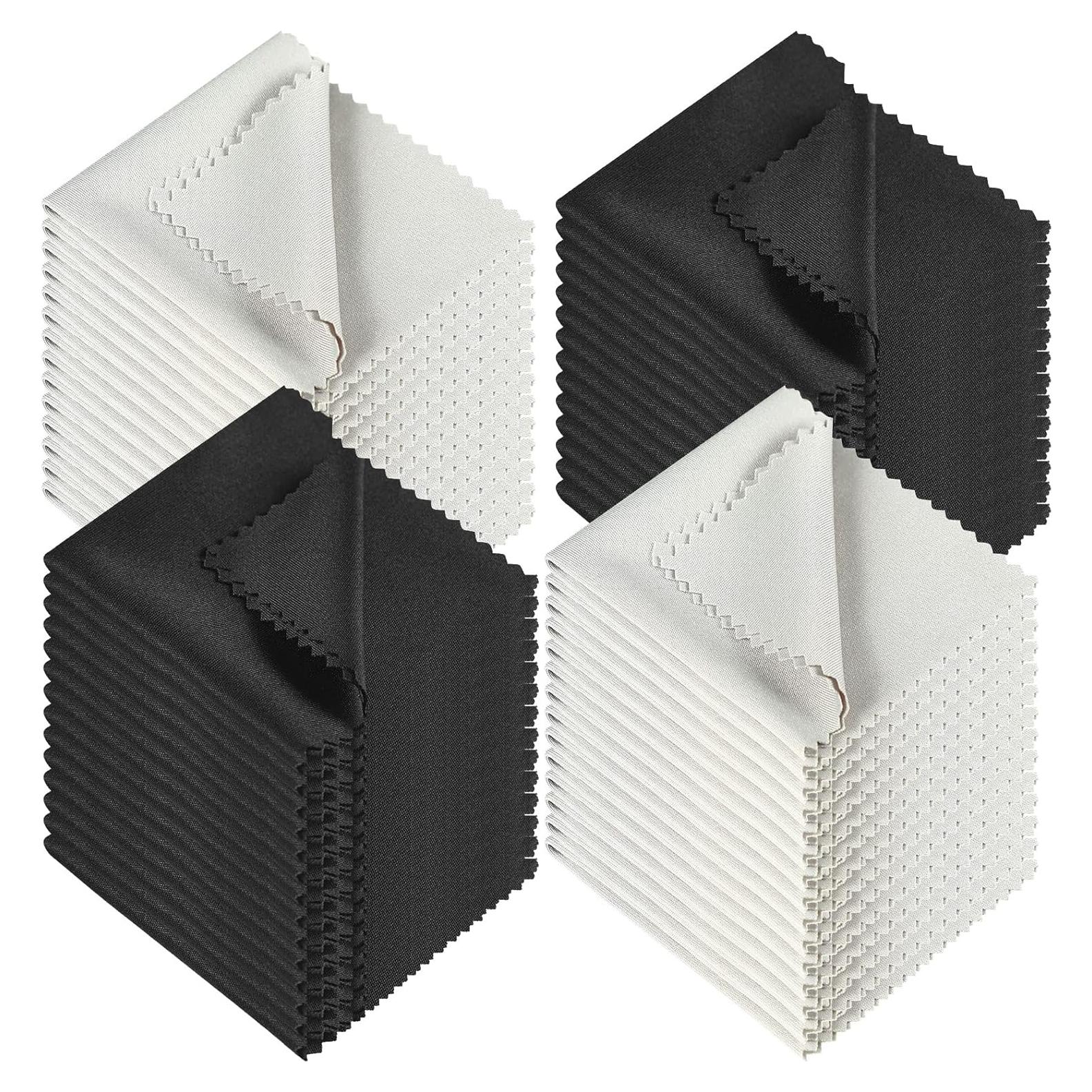 Paños de Microfibra Sumind 100 Pcs 13.97 cm para Gafas