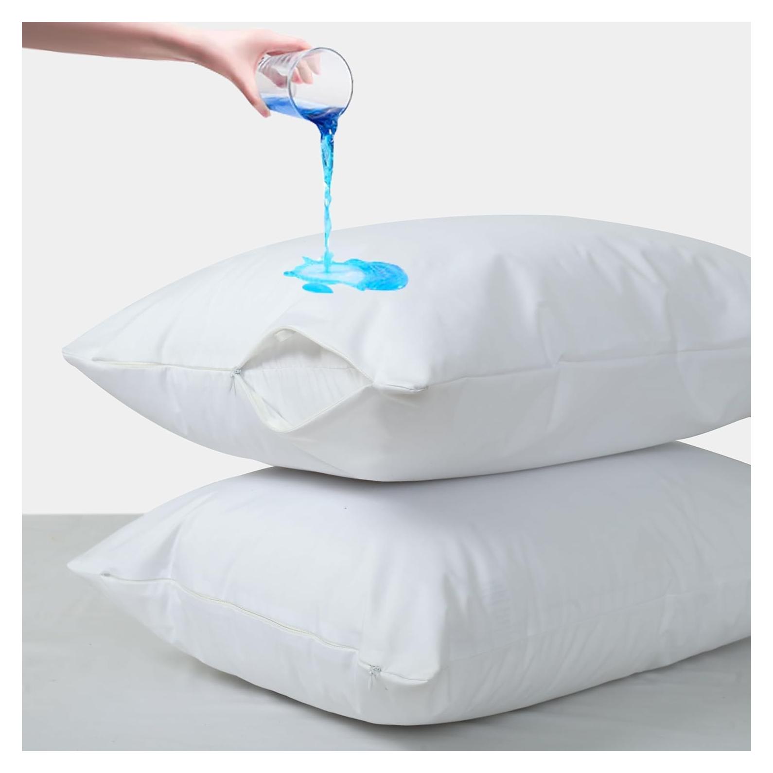 Protectores de Almohada Impermeables COTTON PASSION King 50x97 cm