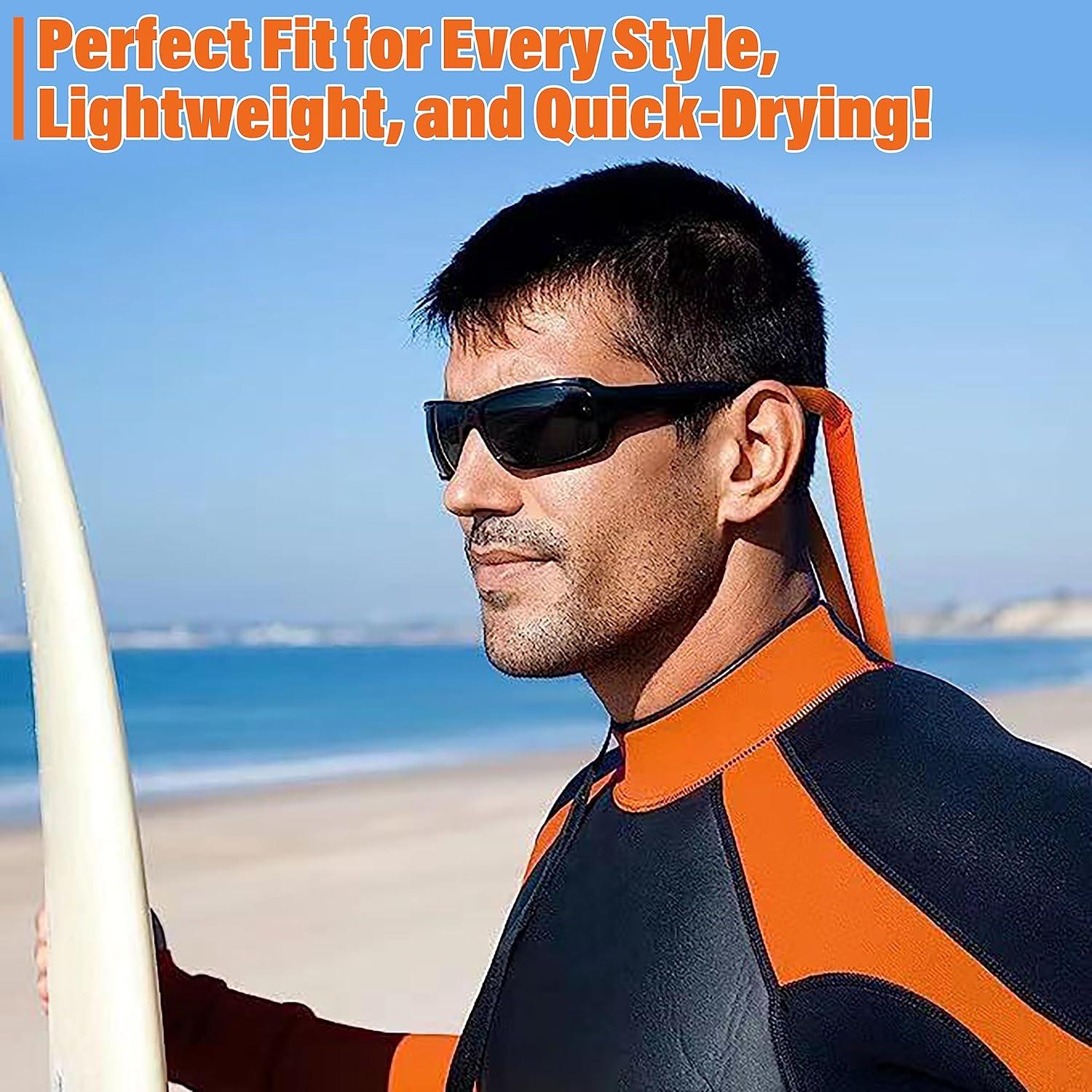 Correa Flotante para Gafas DriftFish Turquesa Neón 2 Pzas