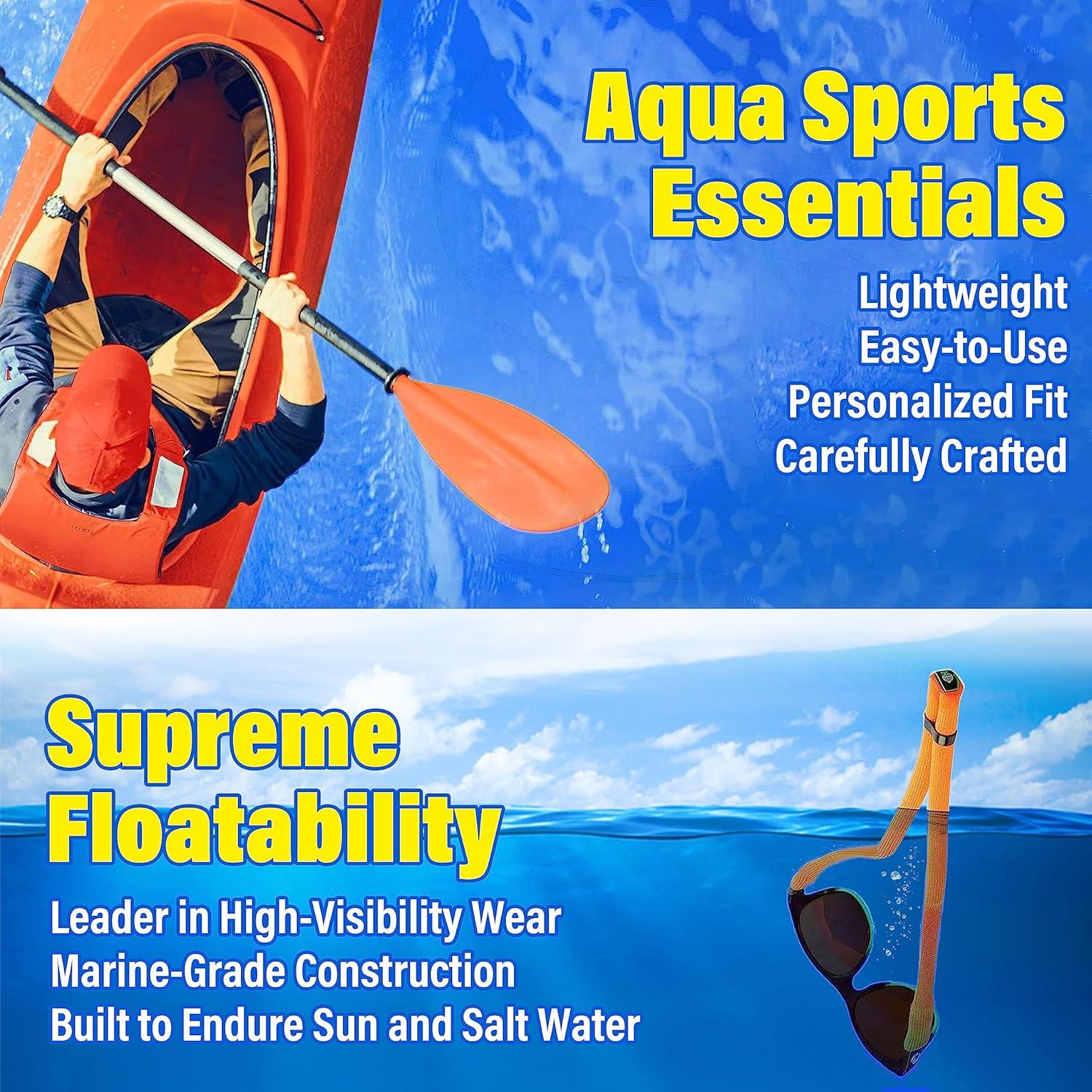 Correa Flotante DriftFish para Gafas de Sol Naranja Neón